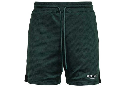 Represent Owners Club Mesh Shorts - Racing Green