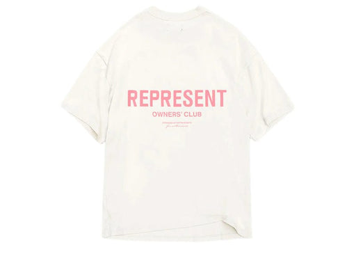 Represent Owners Club T-Shirt Flat White/Bubblegum