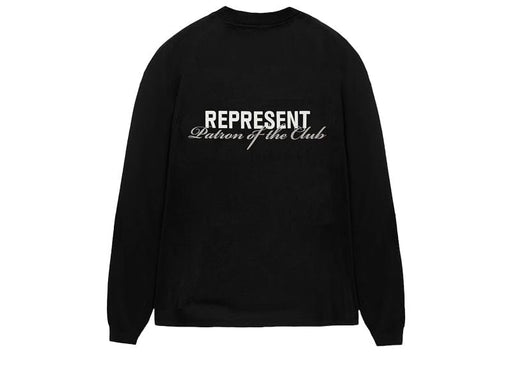 Represent PATRON OF THE CLUB LS TEE "BLACK"