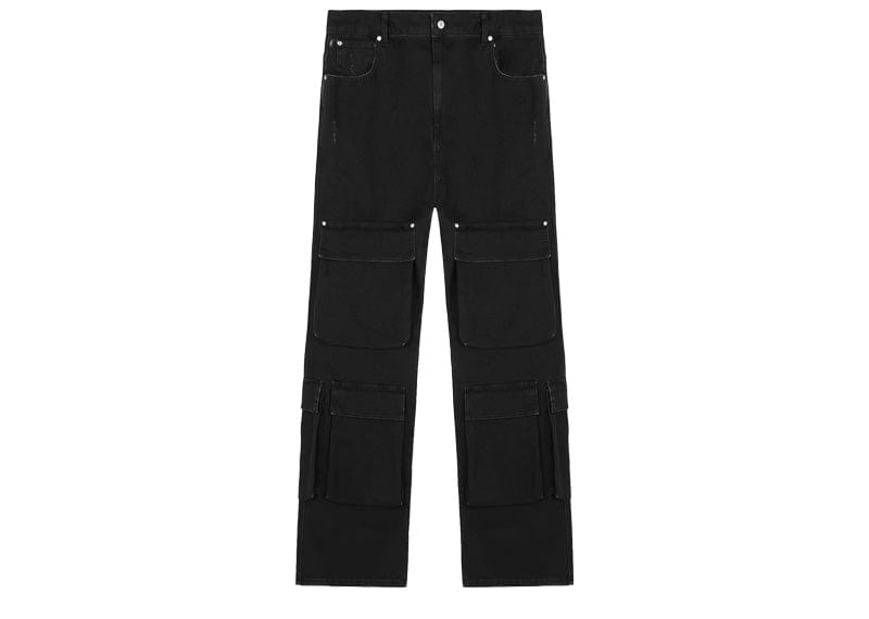 Represent R3 Cargo Denim Black Jeans