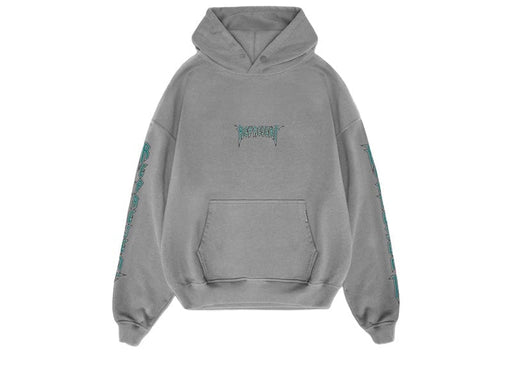 Represent Rock Logo Hoodie Ultimate Grey