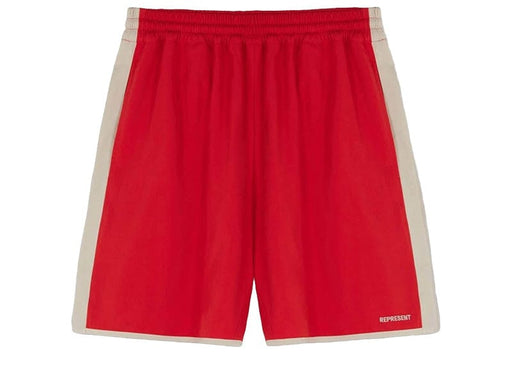 Represent Souvenir Shorts Burnt Red