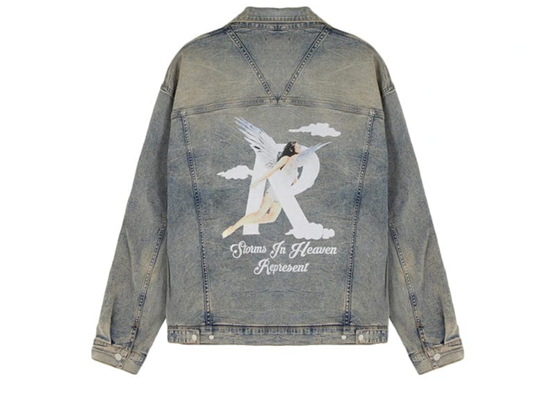 Represent Storms In Heaven Jacket Blue Cream