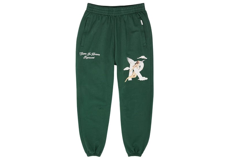 Represent Storms In Heaven Sweatpants Green