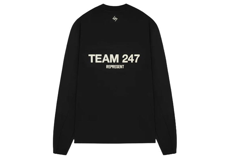 Represent Team 247 Long Sleeve T-Shirt Polyester/lyocell - Black