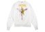 Saint Mxxxxxx Angel Crewneck White