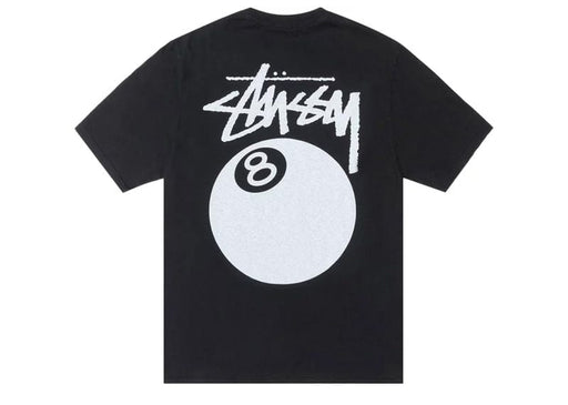 Stussy 8 Ball Pigment Dyed Tee Black