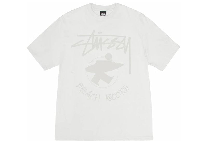 Stussy Beach Roots Pigment Dyed Tee Natural