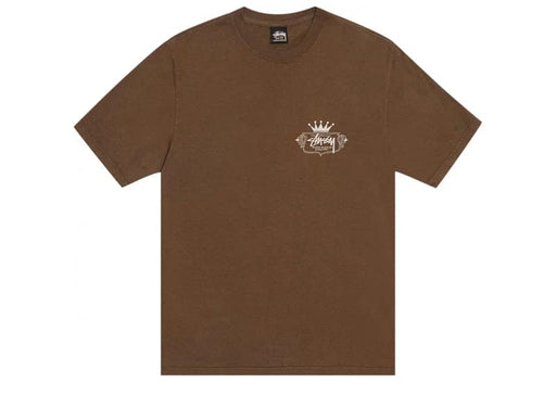 Stussy Built To Last Pigment Dyed Tee Brown