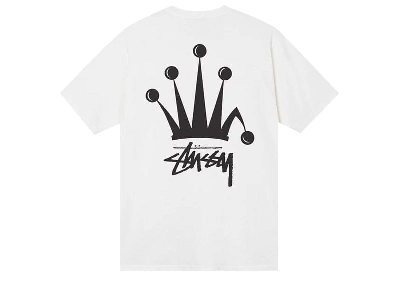 Stussy Natural Regal Crown Pig Dyed Tee