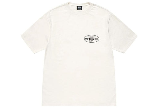 Stussy Oval Corp. Pigment Dyed Tee Natural