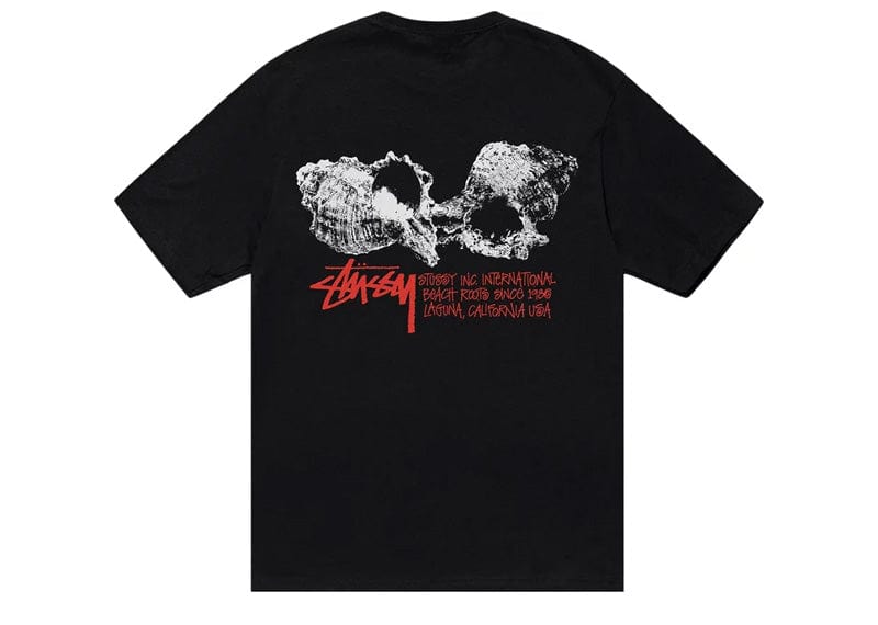 Stussy Shells Tee Black