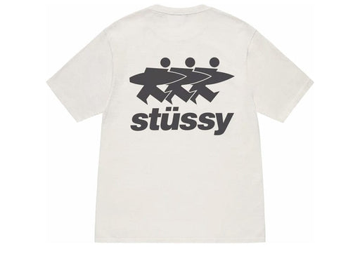 Stussy Surfwalk Pigment Dyed Tee Natural