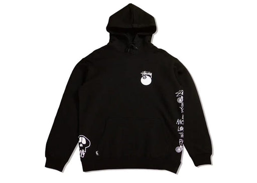 Stussy Test Strike Fleece Hoodie Black