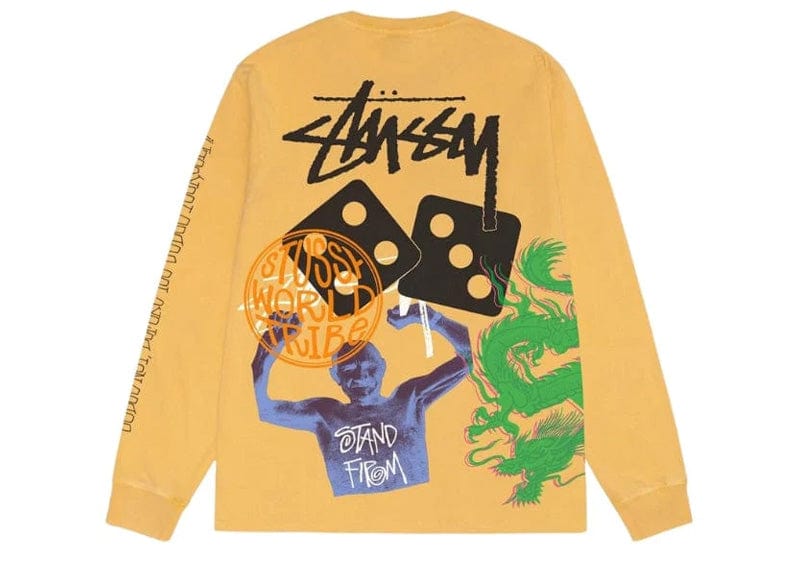 Stussy Test Strike Pigment Dyed LS Tee Honey