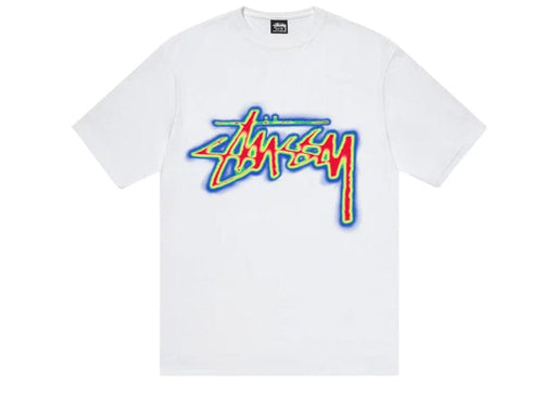 Stussy Thermal Stock Tee White