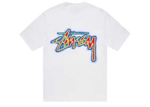 Stussy Thermal Stock Tee White