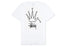 Stussy White Broken Crown Tee