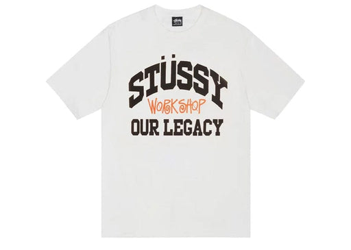 Stussy x Our Legacy Work Shop Collegiate Pigment Dyed Tee Natural