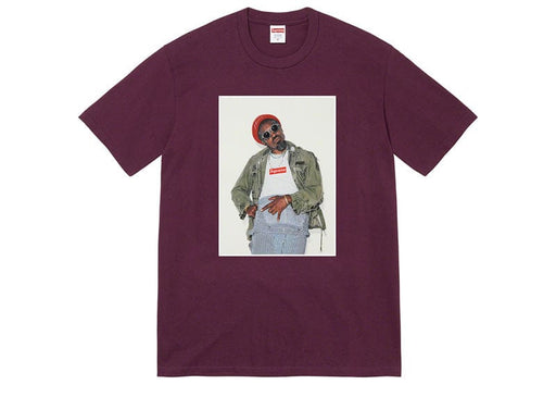 Supreme André 3000 Tee Eggplant