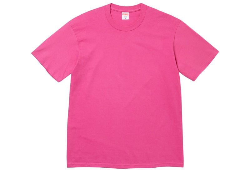 Supreme Backwards Tee Fuchsia