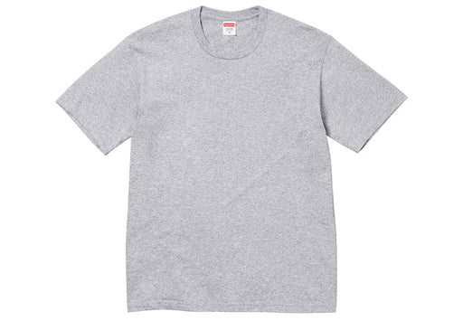 Supreme Backwards Tee Heather Grey