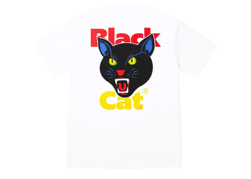 Supreme Black Cat Tee (SS24) White