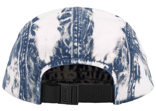 Supreme Bleached Chino Camp Cap Navy