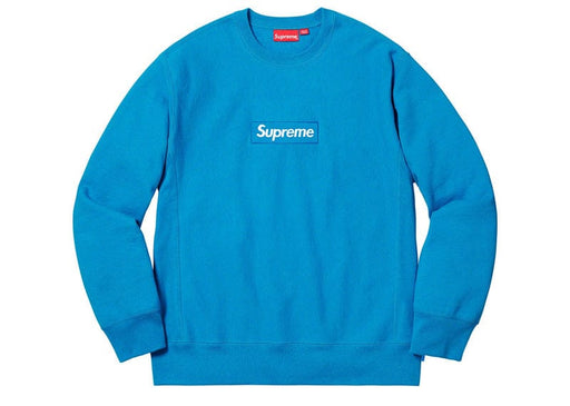 Supreme Box Logo Crewneck (FW18) Bright Royal