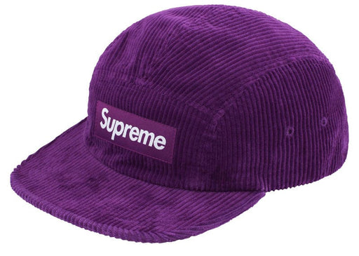 Supreme Corduroy Camp Cap (FW24) Purple