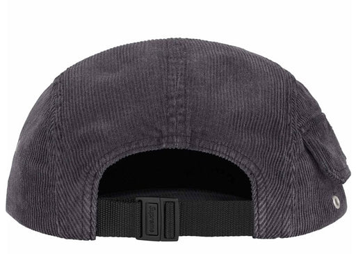 Supreme Corduroy Pocket Camp Cap Black