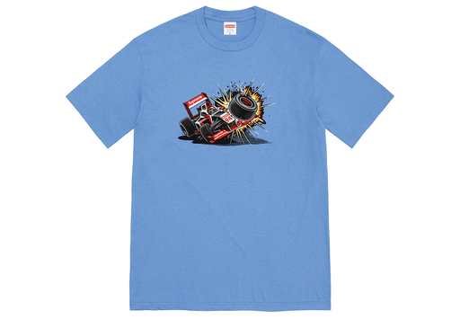 Supreme Crash Tee (FW21) Dusty Light Royal