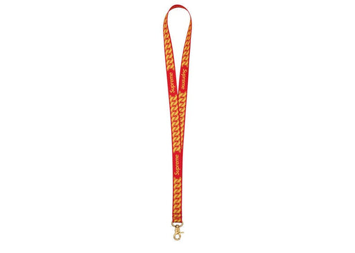 Supreme Cuban Links Lanyard Red