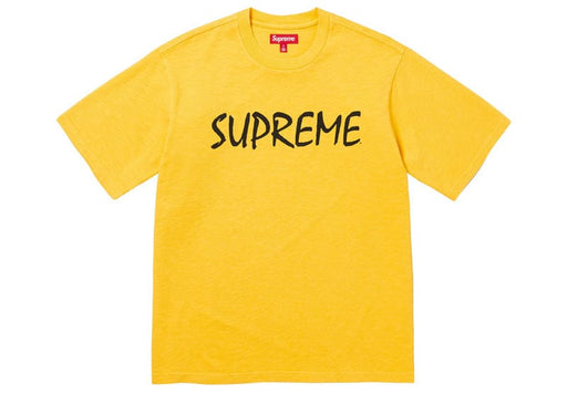 Supreme FTP S/S Top Yellow