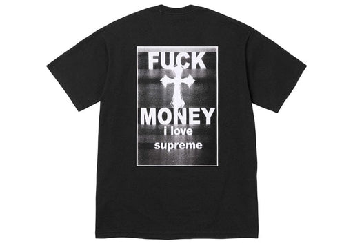 Supreme Fuck Money Tee Black