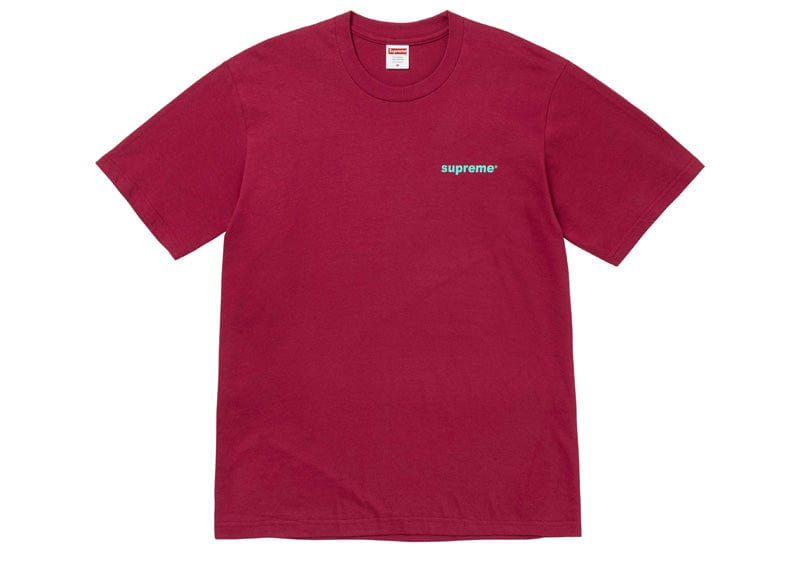 Supreme Fuck Money Tee Cardinal