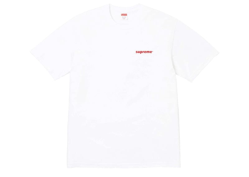 Supreme Fuck Money Tee White