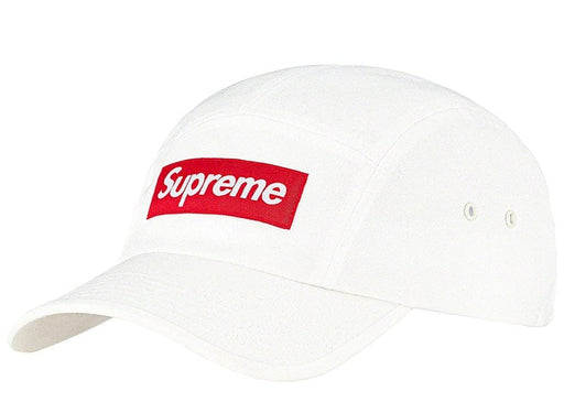 Supreme Glitter Cordura Camp Cap White