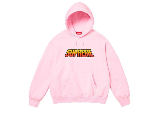 Supreme Gradient Hooded Sweatshirt Light Pink