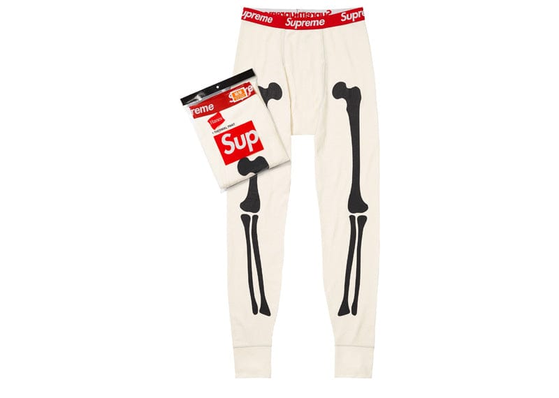 Supreme Hanes Bones Thermal Pant (1 Pack) Natural