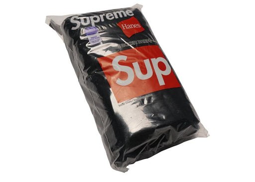 Supreme Hanes Boxer Briefs (4 Pack) Black