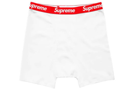 Supreme Hanes Boxer Briefs (Single) White