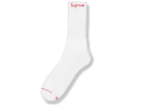 Supreme Hanes Socks White (Single)