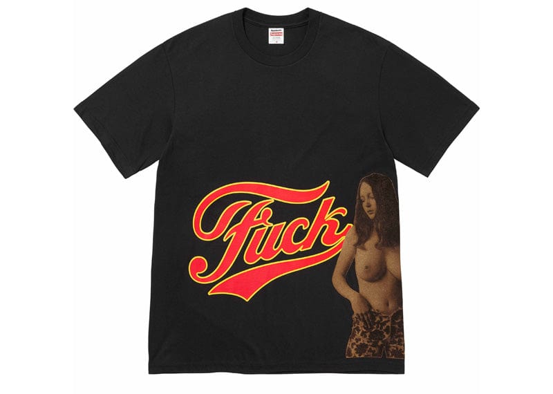 Supreme Hysteric Glamour Fuck Tee Black