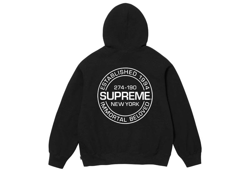 Supreme Immortal Hooded Sweatshirt Black