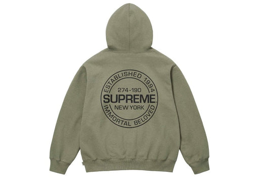 Supreme Immortal Hooded Sweatshirt Light Olive