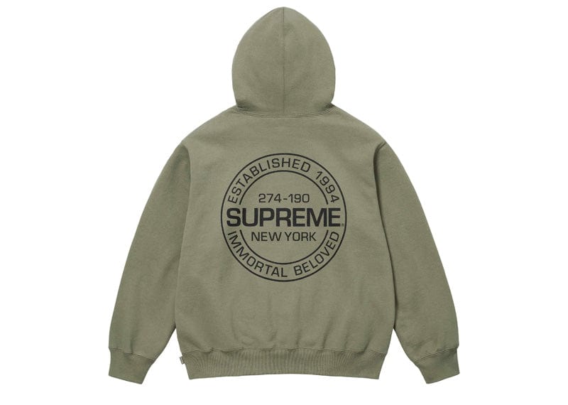 Supreme Immortal Hooded Sweatshirt Light Olive