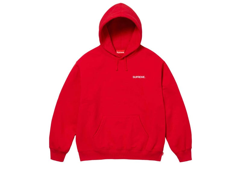 Supreme Immortal Hooded Sweatshirt Red