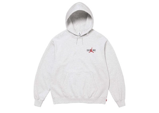 Supreme Jordan Hooded Sweatshirt (FW24) Ash Grey