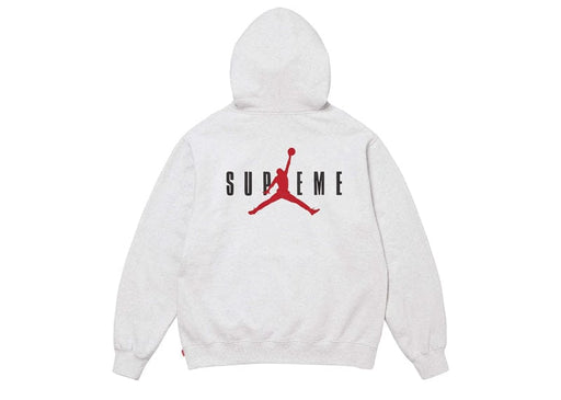 Supreme Jordan Hooded Sweatshirt (FW24) Ash Grey